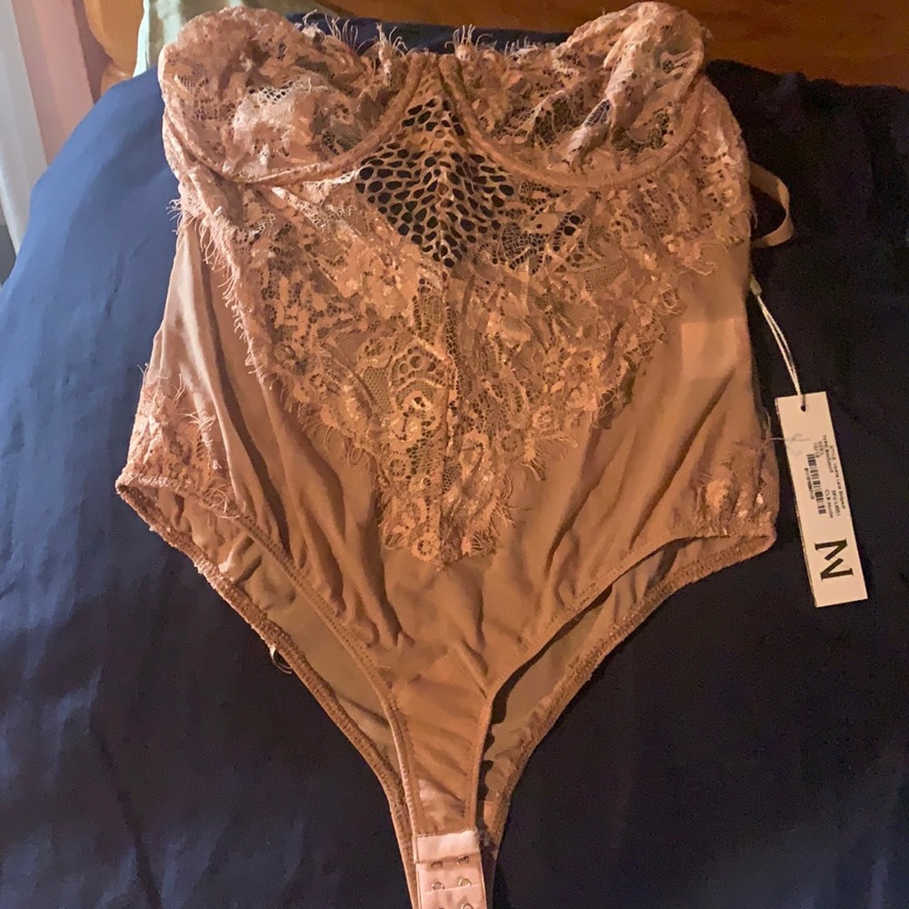 Meshki Valerie Lace Bodysuit